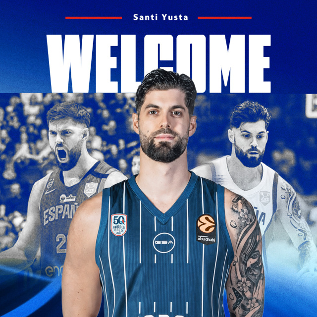 Anadolu Efes, Santi Yusta'yı açıkladı