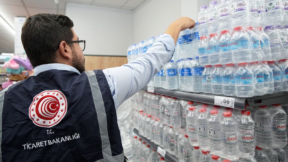Su ve içecek fiyatlarına sıkı denetim
