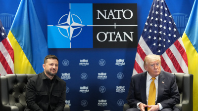 Trump ve Zelenskiy bir arada