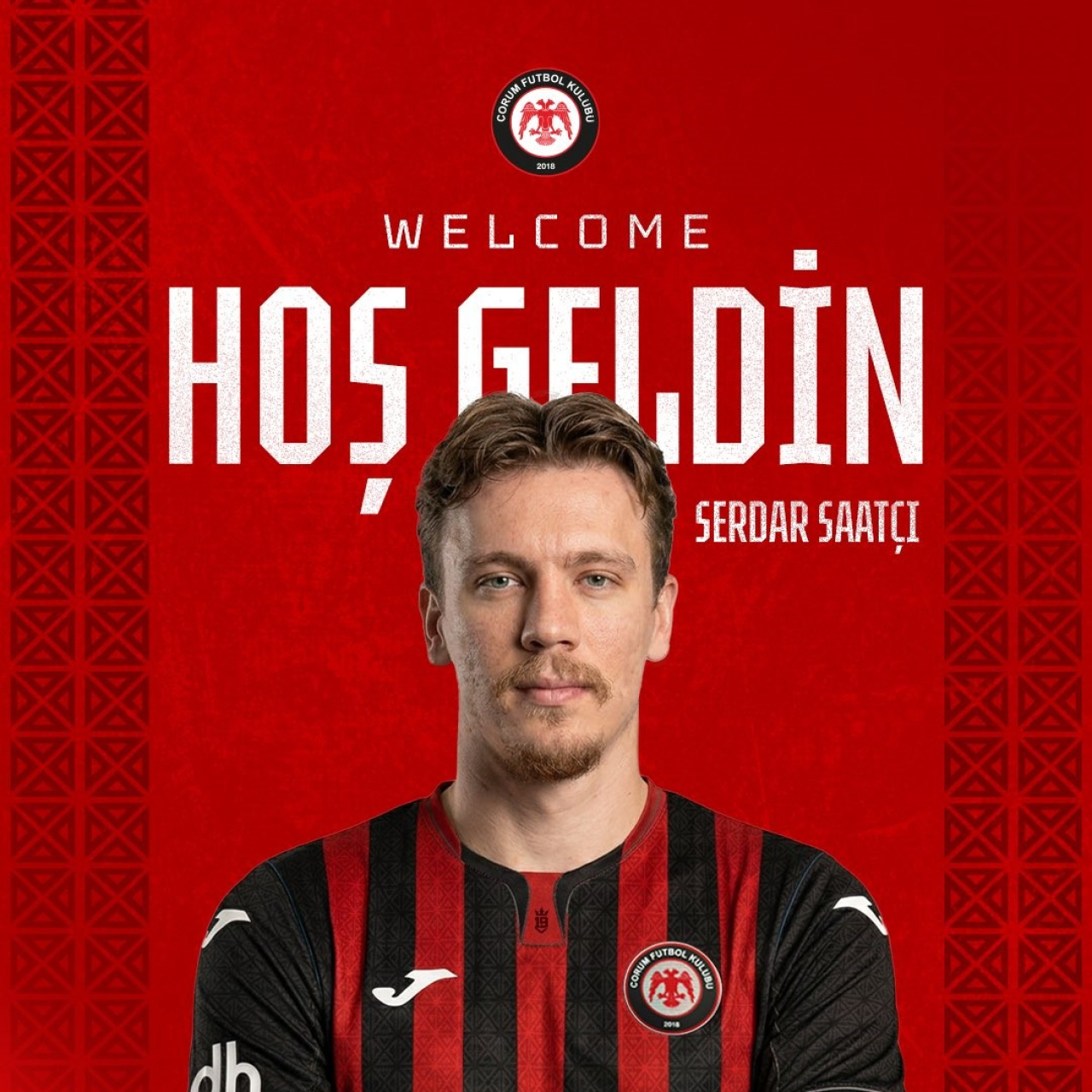 Çorum FK Serdar Saatçı'yı duyurdu