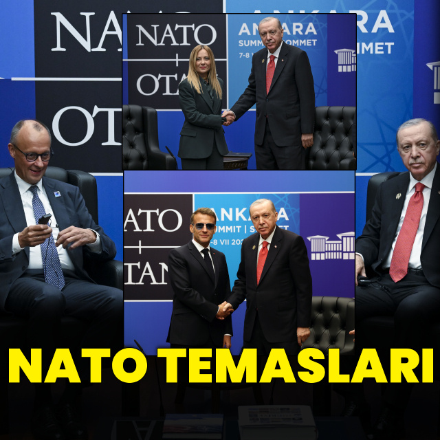 Cumhurbaşkanı Erdoğan'ın NATO temasları