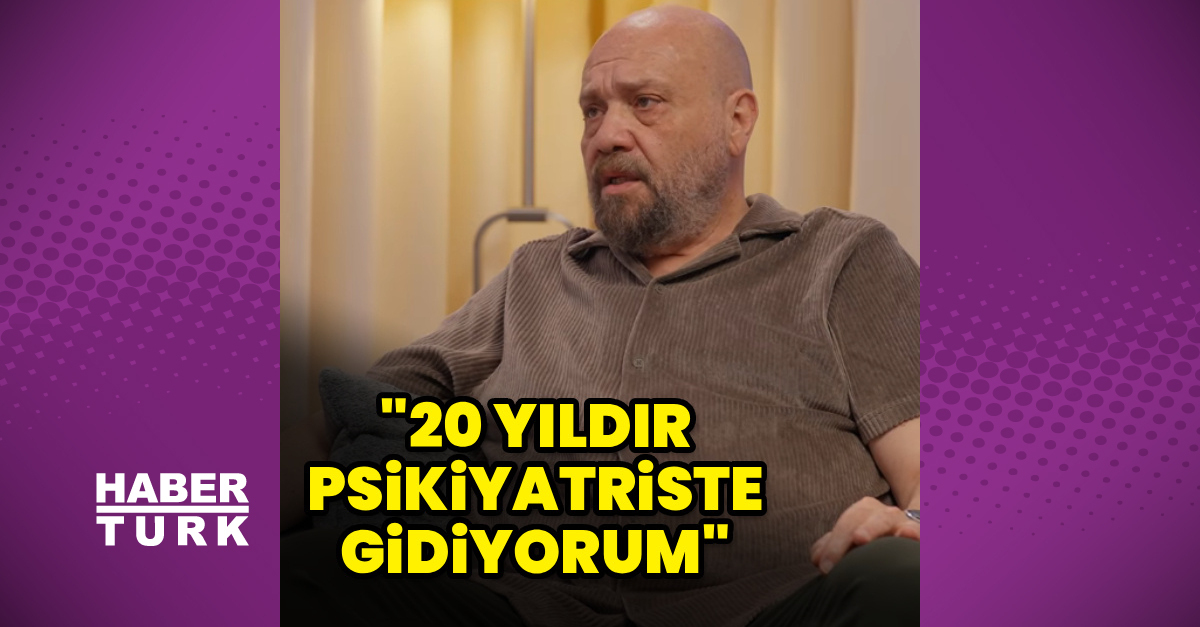 Ahmet Mümtaz Taylan: 20 yıldır psikiyatriste gidiyorum