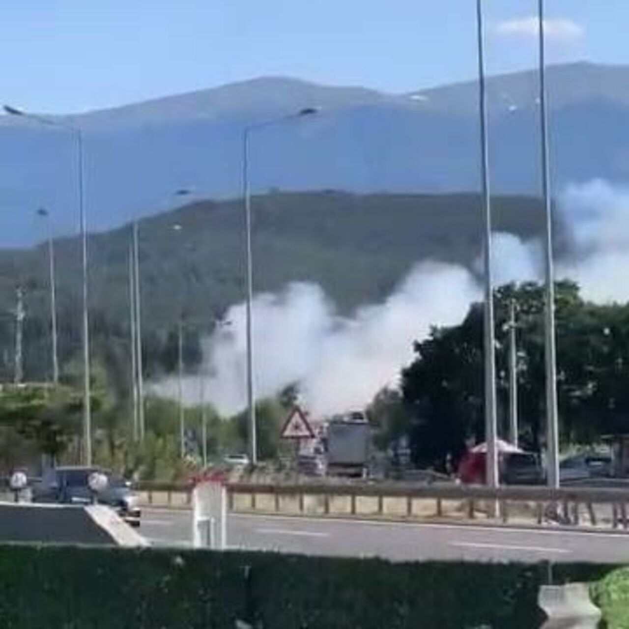 Bursa'da orman yangını