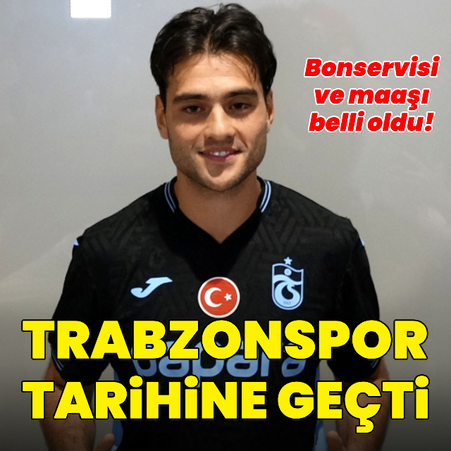 Aral Şimşir Trabzonspor tarihine geçti!