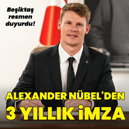 Nübel'den Beşiktaş'a 3 yıllık imza!