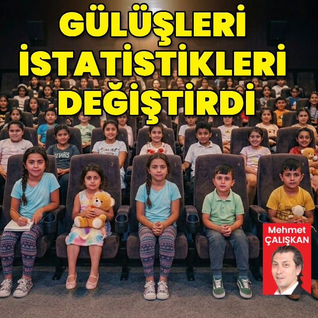 Gülüşleri istatistikleri değiştirdi