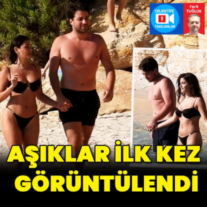 Aşıklar ilk kez görüntülendi