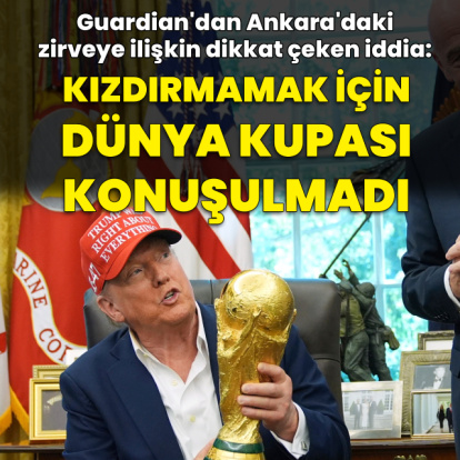 Guardian: Trump kızmasın diye Dünya Kupası konuşulmadı
