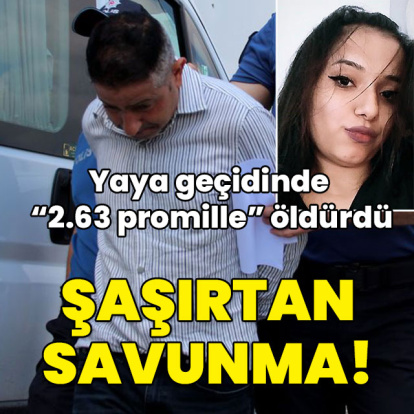 Yaya geçidinde genç kıza "2.63 promille" çarpıp öldürdü! Şaşırtan savunma!