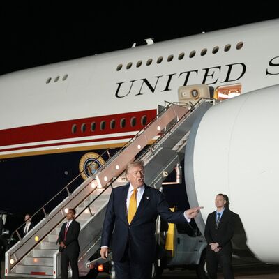 Trump'tan Ankara dönüşü beklenmedik uçak değişikliği