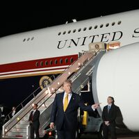 Trump'tan Ankara dönüşü beklenmedik uçak değişikliği
