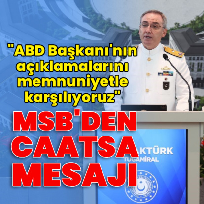 MSB'den CAATSA mesajı