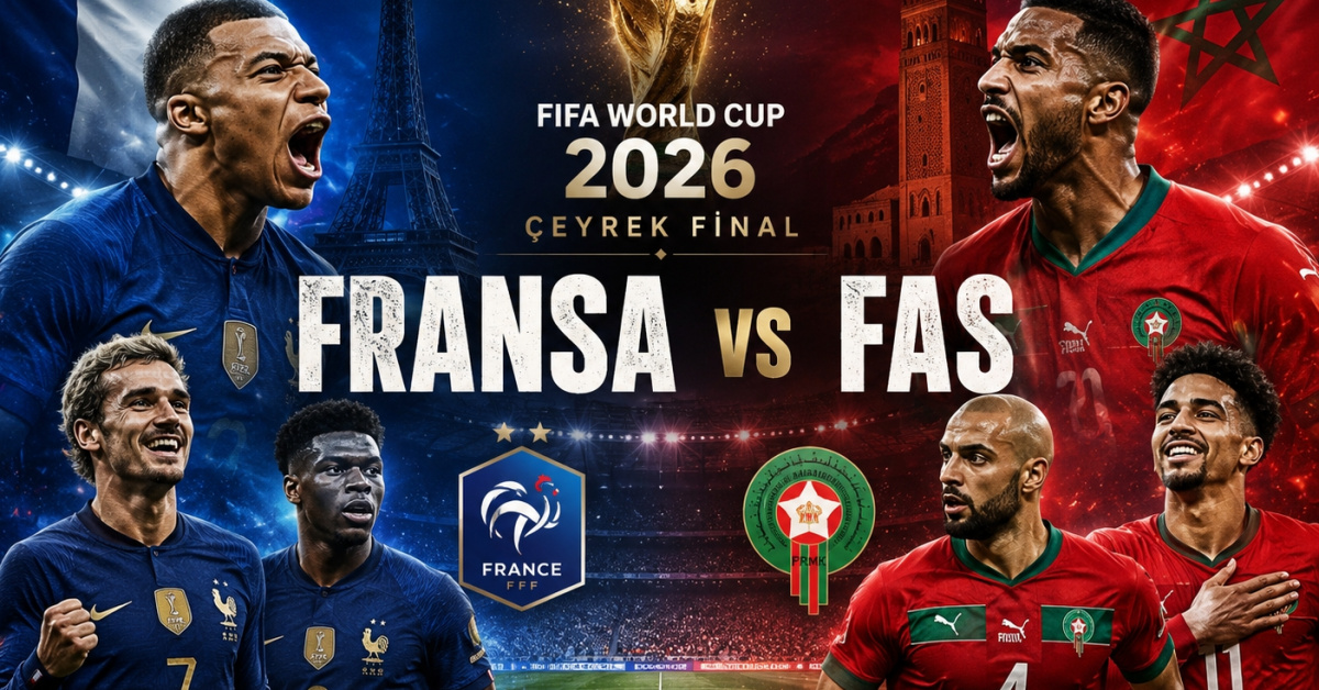 Fransa-Fas çeyrek final maçı saat kaçta?