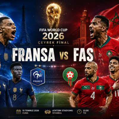 Fransa-Fas çeyrek final maçı saat kaçta?
