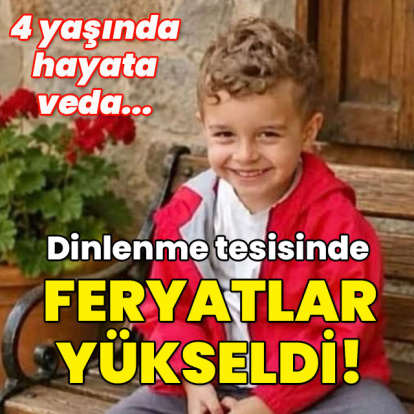 Dinlenme tesisinde feryatlar yükseldi!
