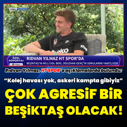 "Çok agresif bir Beşiktaş olacak!"