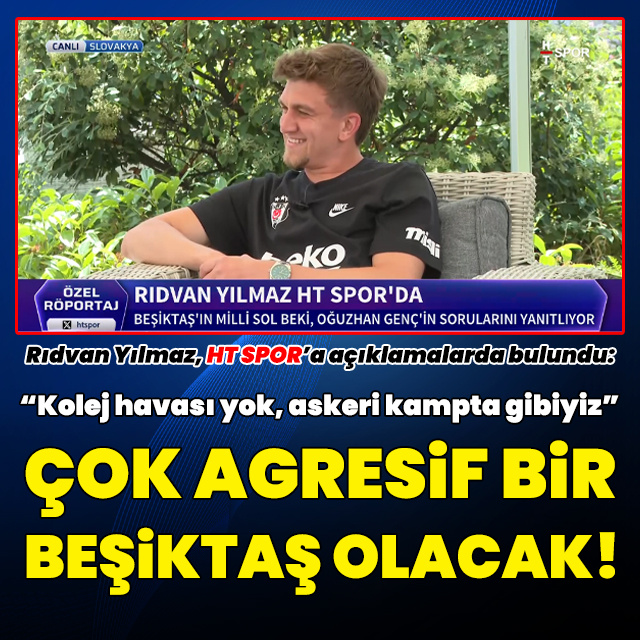 "Çok agresif bir Beşiktaş olacak!"