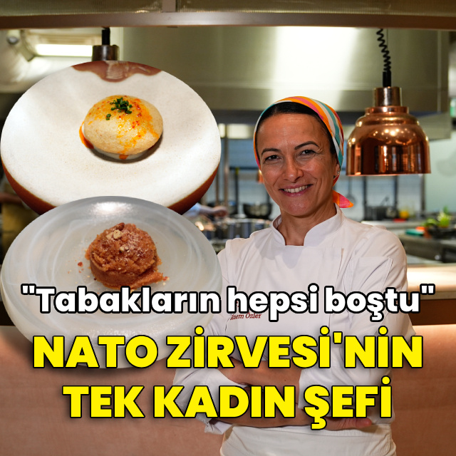 NATO Zirvesi'nin tek kadın şefi