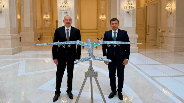 Aliyev, Selçuk Bayraktar'ı kabul etti