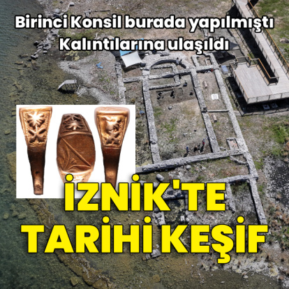 Birinci Konsil'in yapıldığı kilisede tarihi keşif!