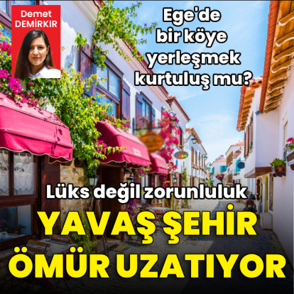 Lüks değil zorunluluk! Yavaş şehir ömür uzatıyor