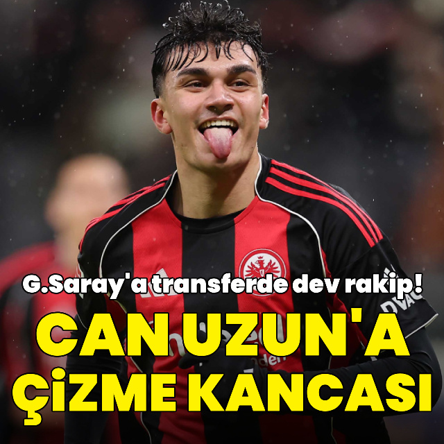 G.Saray'a Can Uzun transferinde dev rakip!