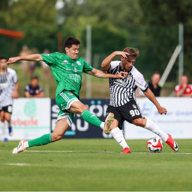 Beşiktaş, Mattersburg'u tek golle geçti!