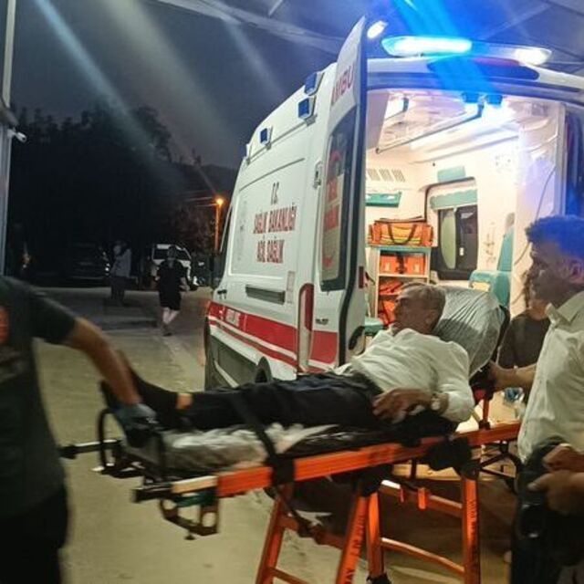 Tufanbeyli Belediye Başkanı, hastaneye kaldırıldı
