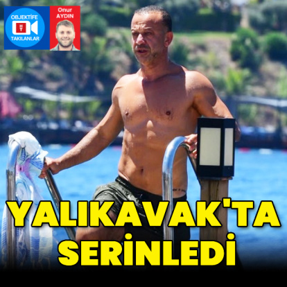 Yalıkavak'ta serinledi