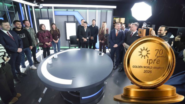 Arnavutköy Belediyesi'ne IPRA'dan Altın Küre ödülü