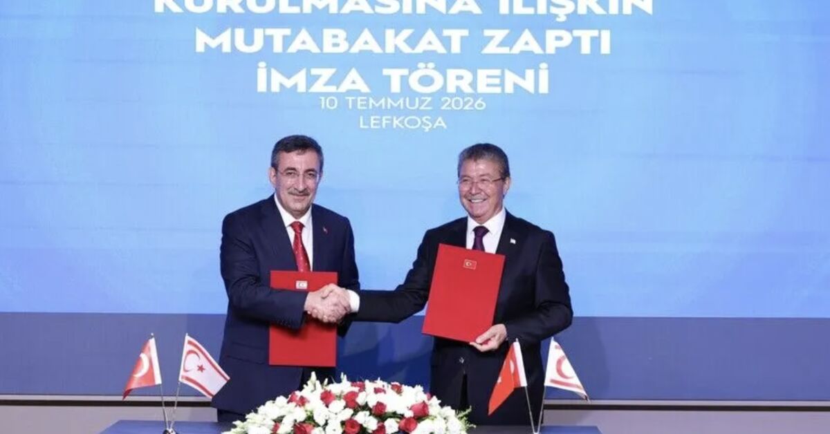 Türkiye ile KKTC arasında doğalgaz tedarik mutabakatı imzalandı