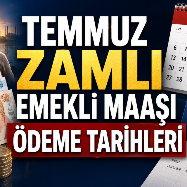 Zamlı emekli maaşı ödeme tarihleri