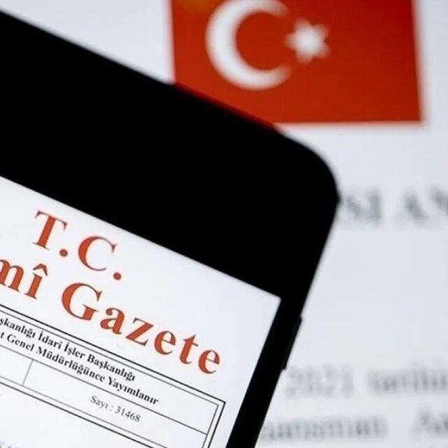 Resmi Gazete yayımlandı!