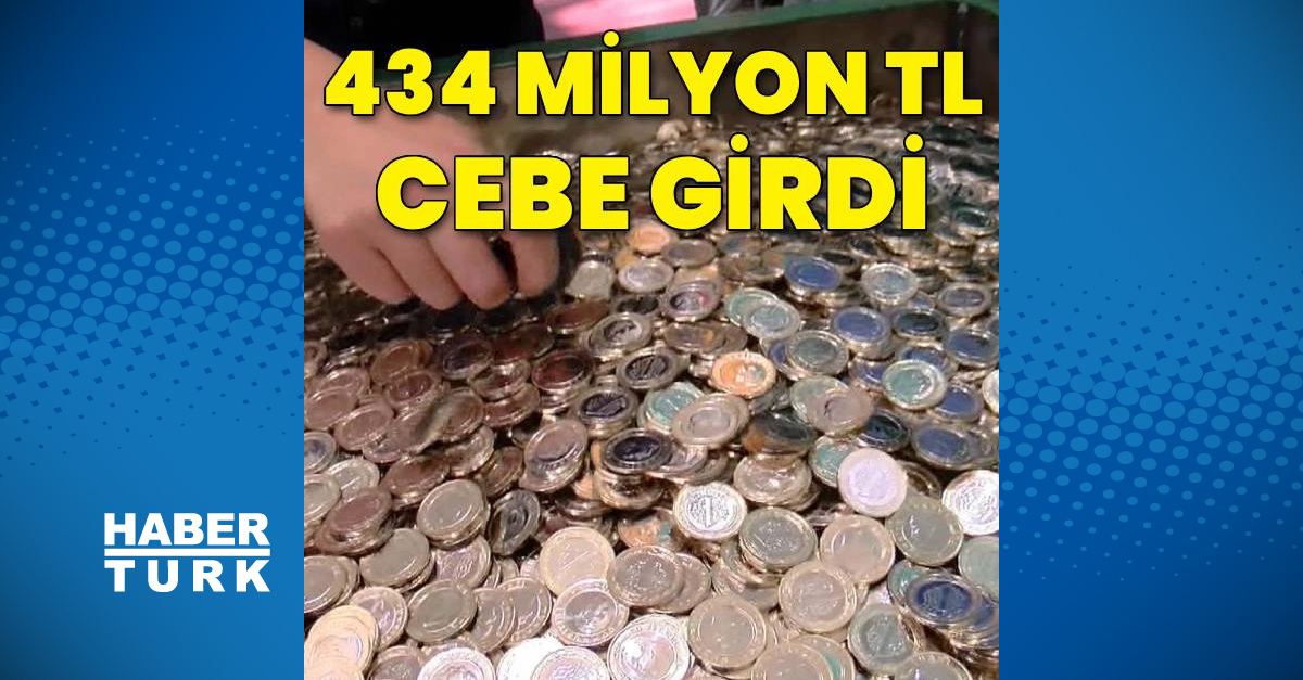 6 ayda 434 milyon liralık madeni para piyasaya sürüldü