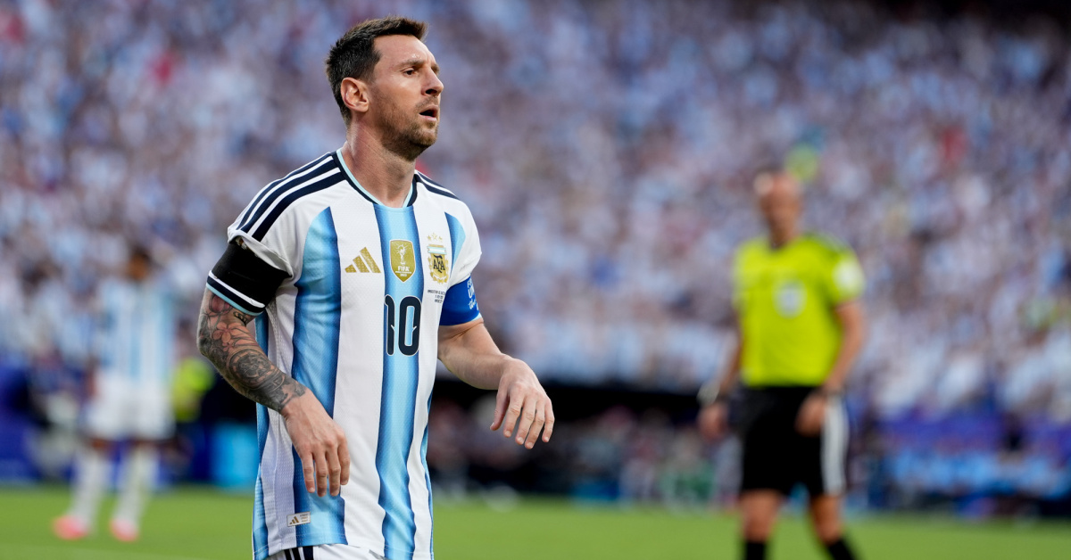 Messi 9 maç sonra gol atamadı