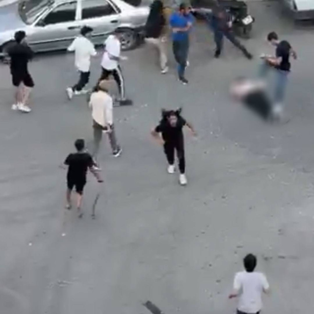 Günaşırı kavga kameralarda: 11 gözaltı