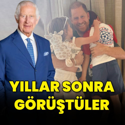 Dede ve torunları yıllar sonra görüştü