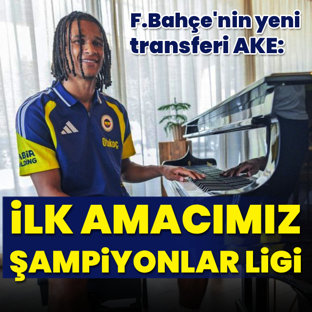 "İlk amacımız Şampiyonlar Ligi"