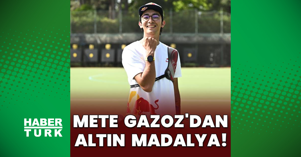 Mete Gazoz, Dünya Kupası'nda altın madalya kazandı