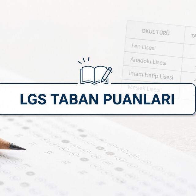 Lise LGS taban puanları