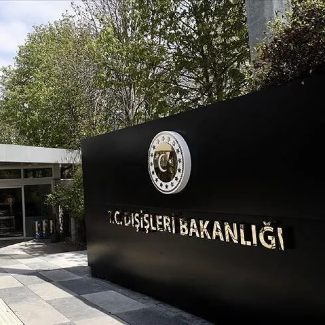 Dışişleri Bakanlığı'ndan taziye mesajı