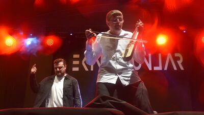 Özel gereksinimli Mehmet'in konser hayali gerçek oldu