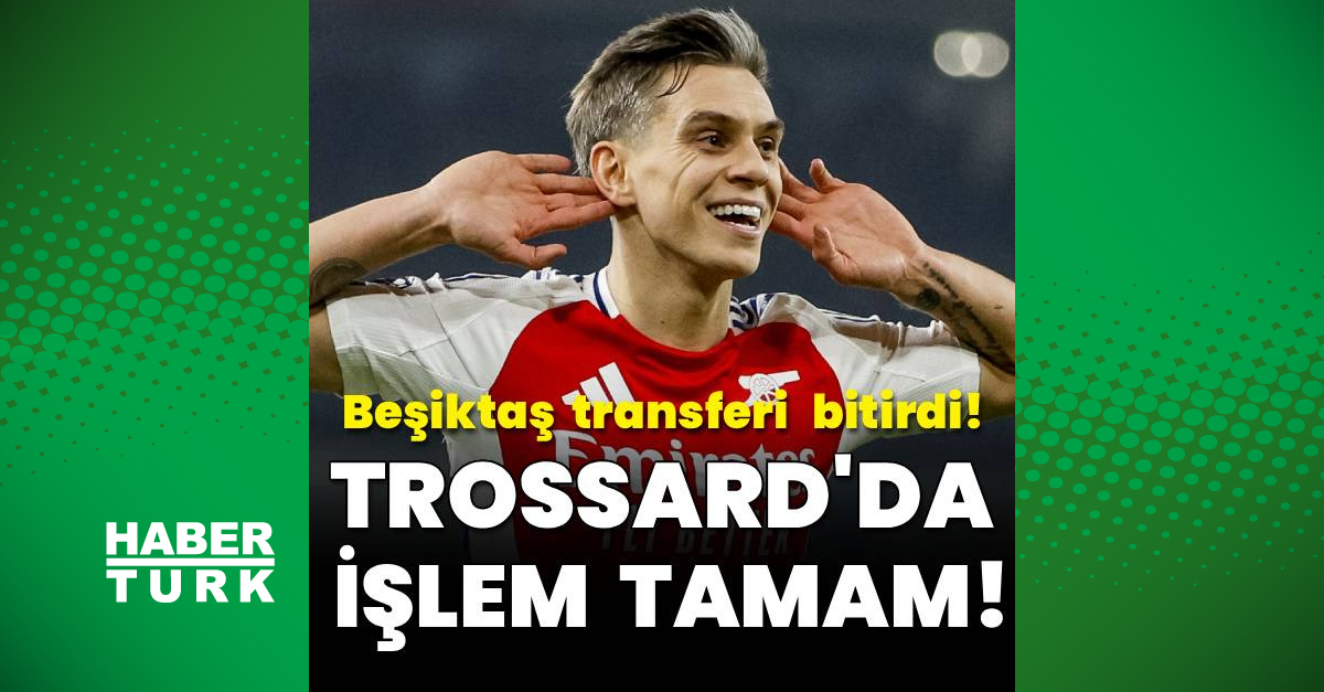 Trossard transferinde sona gelindi