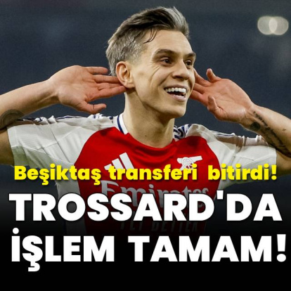 Trossard'da işlem tamam!