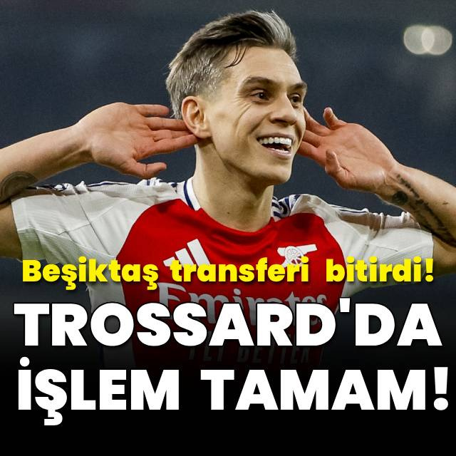 Trossard'da işlem tamam!