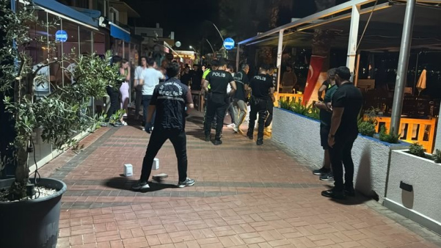Bodrum'da restoranda silahlı saldırı: 1 ölü