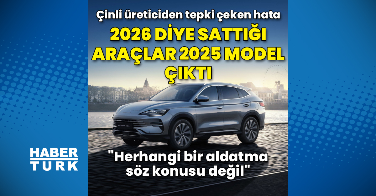 BYD, Avustralya'da 1.265 aracı yanlış model yılıyla sattı