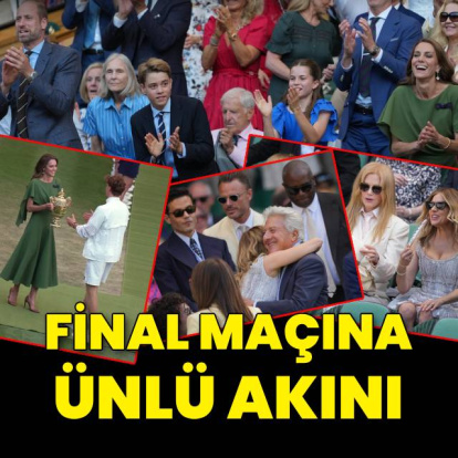 Finalde ünlüler geçidi