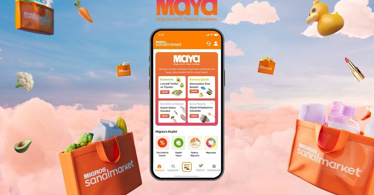 Migros, yapay zeka asistanı MAYA'yı kullanıma sundu