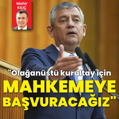 Özel yarın mahkemeye başvuracak